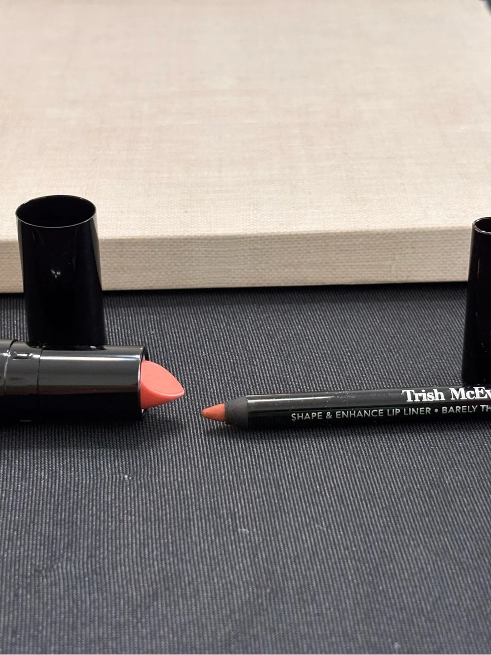 Trish McEvoy Lip Color & Lip Liner Set in Almost Nothing Nude Pink
